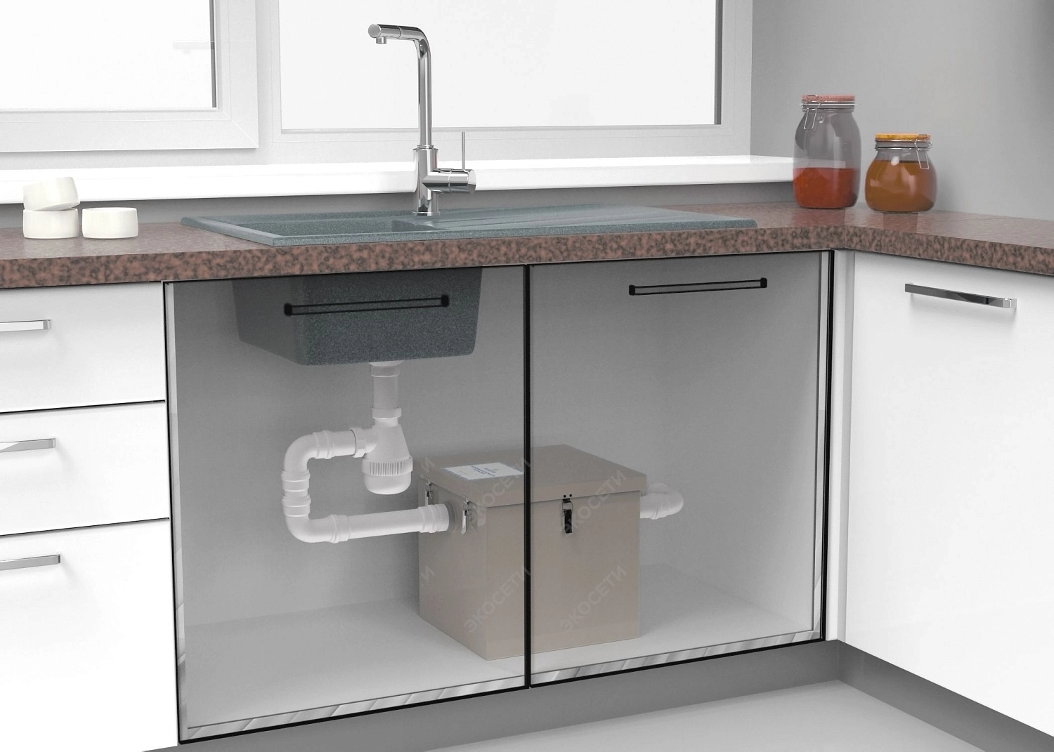 Уценка. Жироуловитель ОВ 0,5-25 Профи (зав.№ 45467) Фото-4