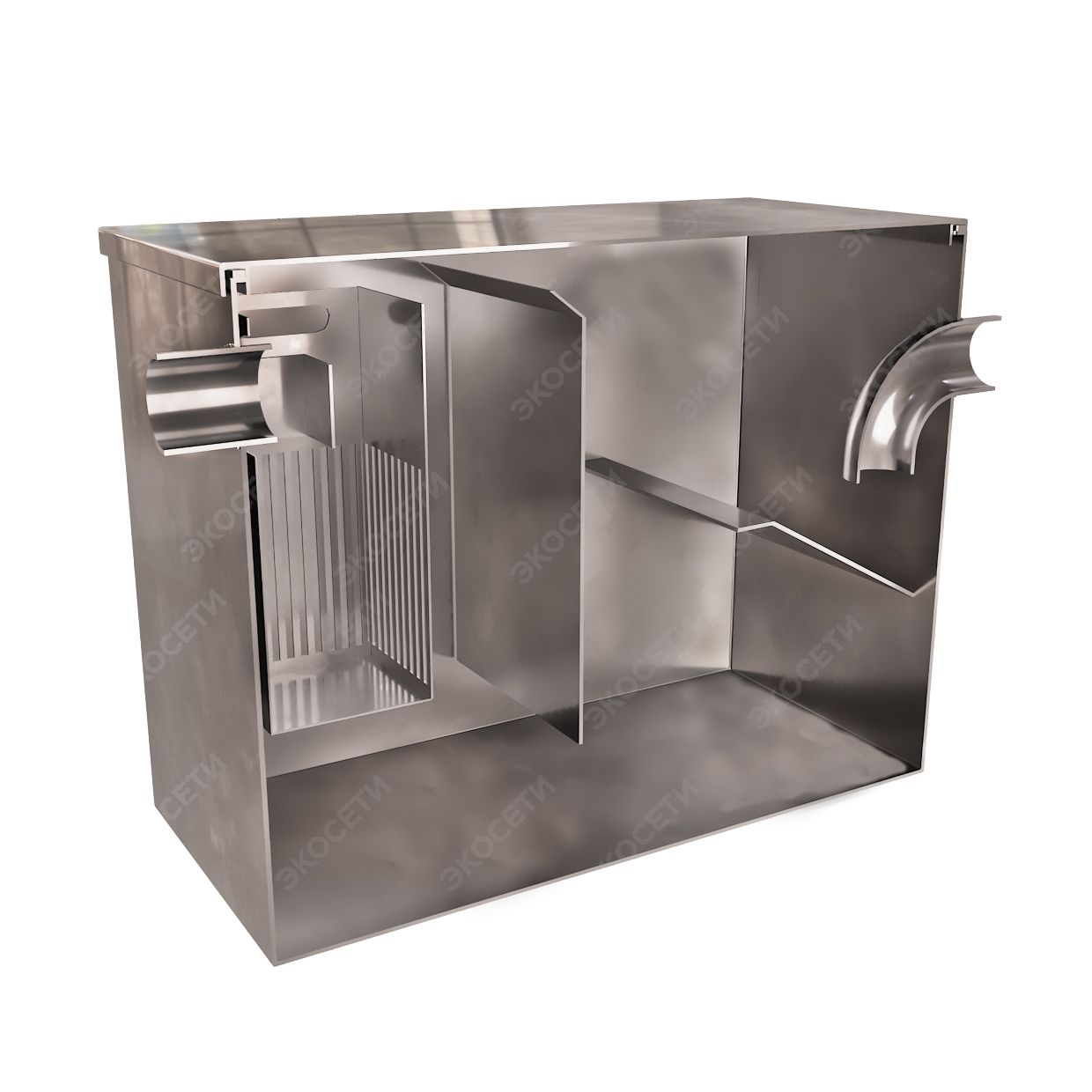 Уценка. Пескоуловитель Экосети ОВП 1,5-175 Сталь (зав.№43063) Фото