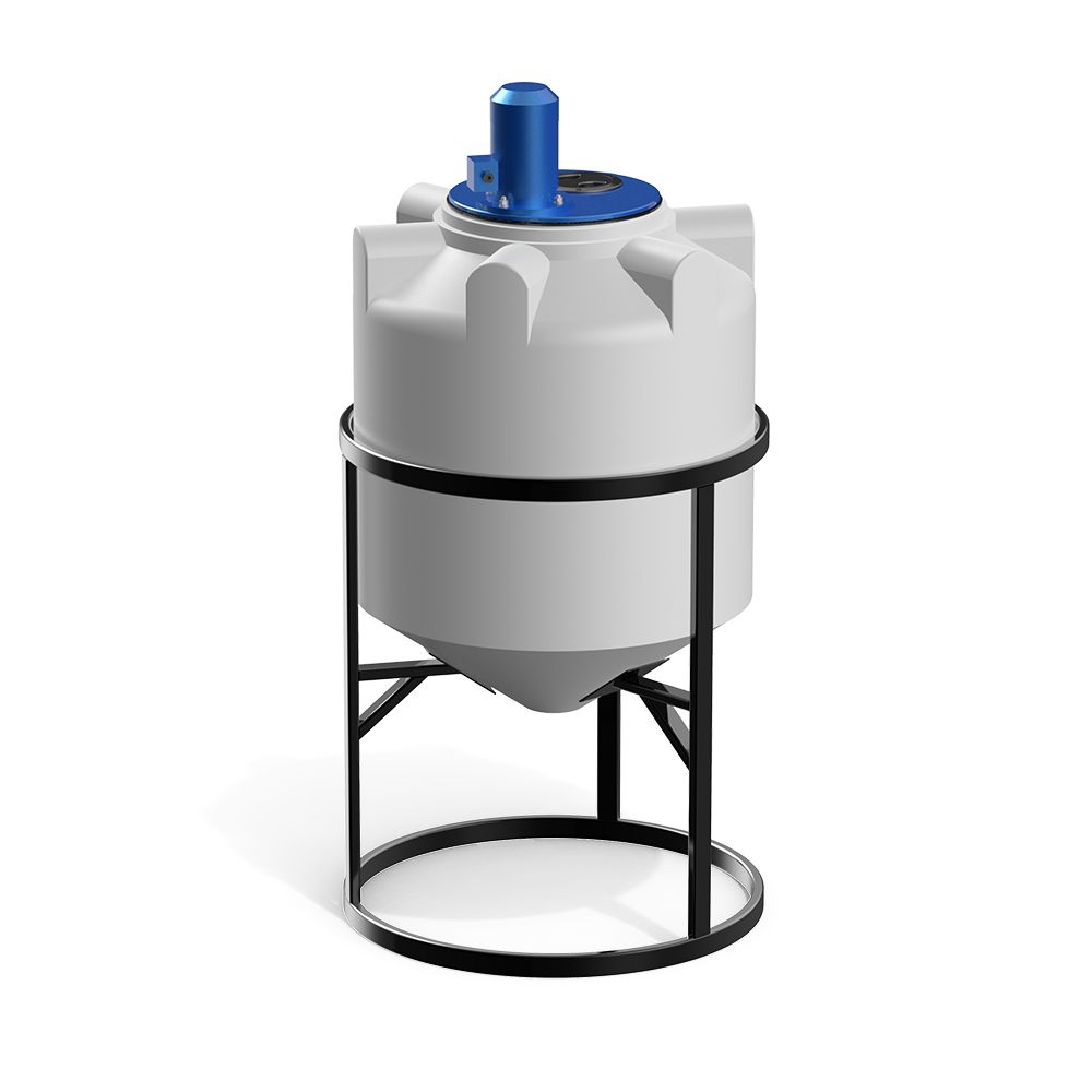 Емкость K 200 литров с пропеллерной мешалкой Фото