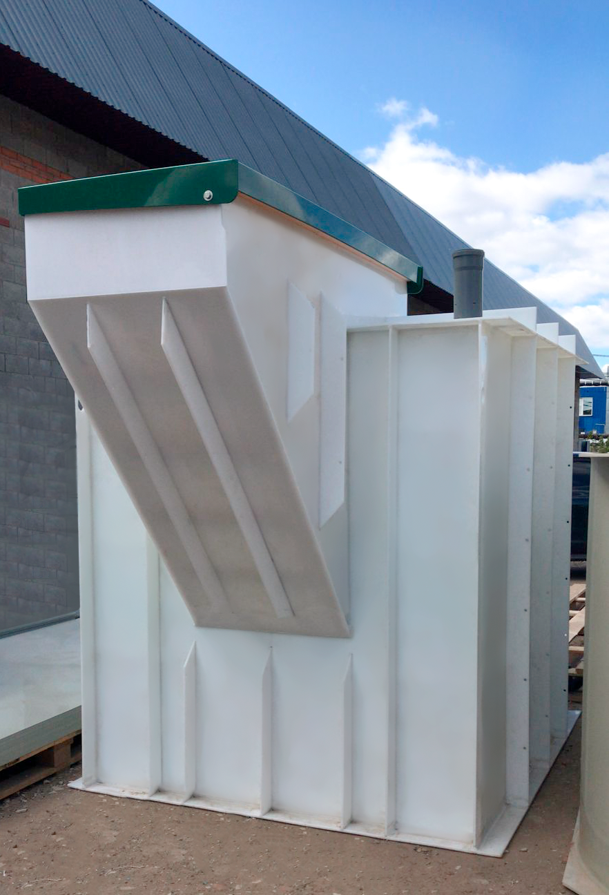 Пластиковый погреб с пологим входом «Классик+» 8