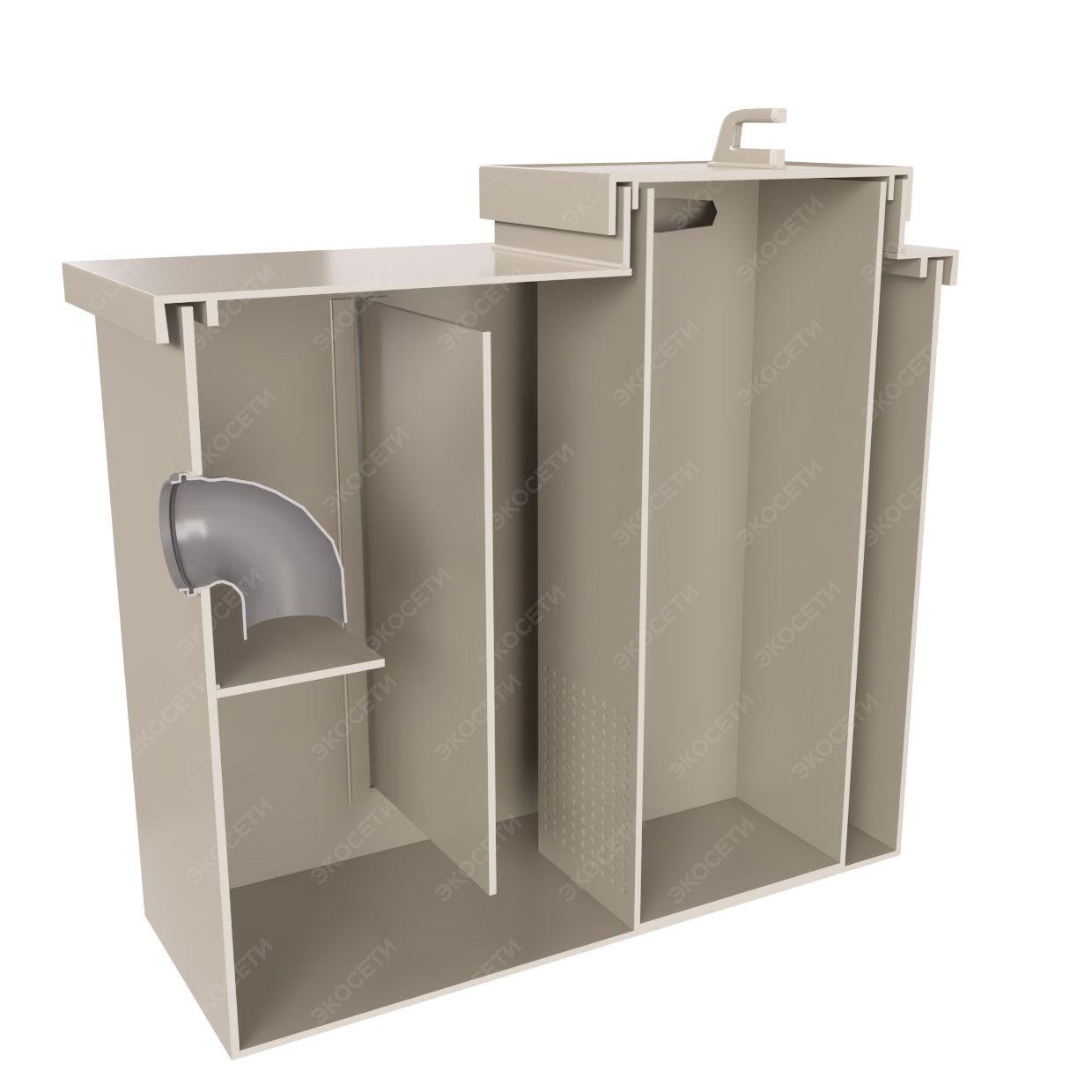 Пескоуловитель Экосети ОВП 30 Клининг Фото