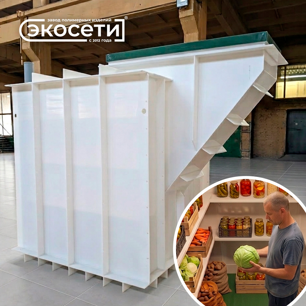 Погреб для дома, где живут круглый год