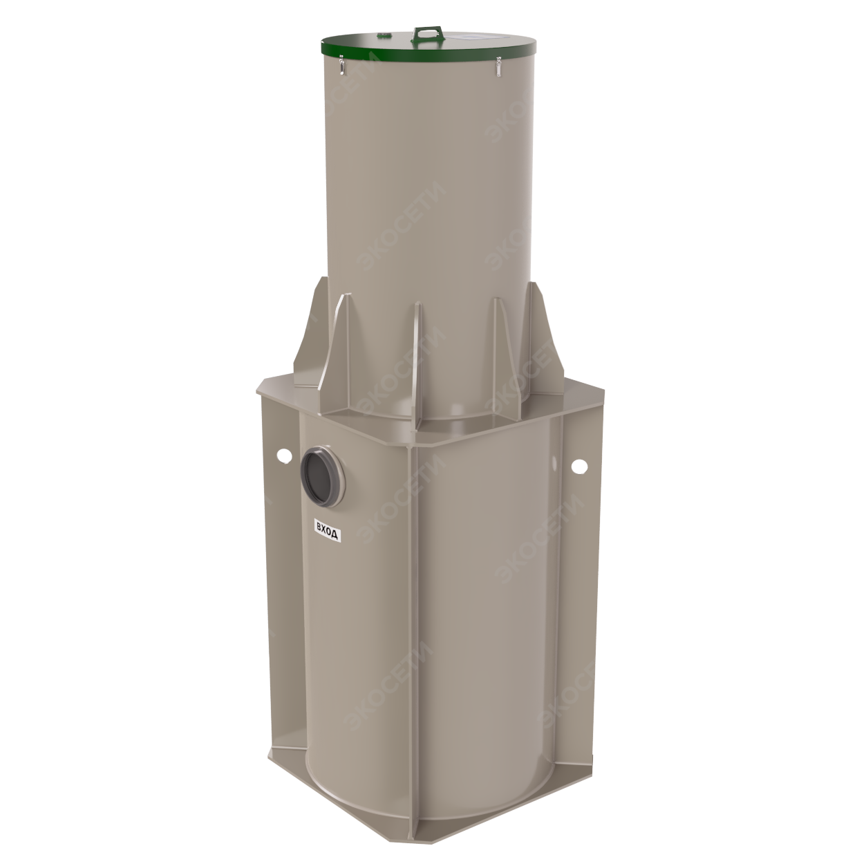 Жироуловитель вертикальный Экосети ОПП Хуран 25,0-1800 МГ Фото