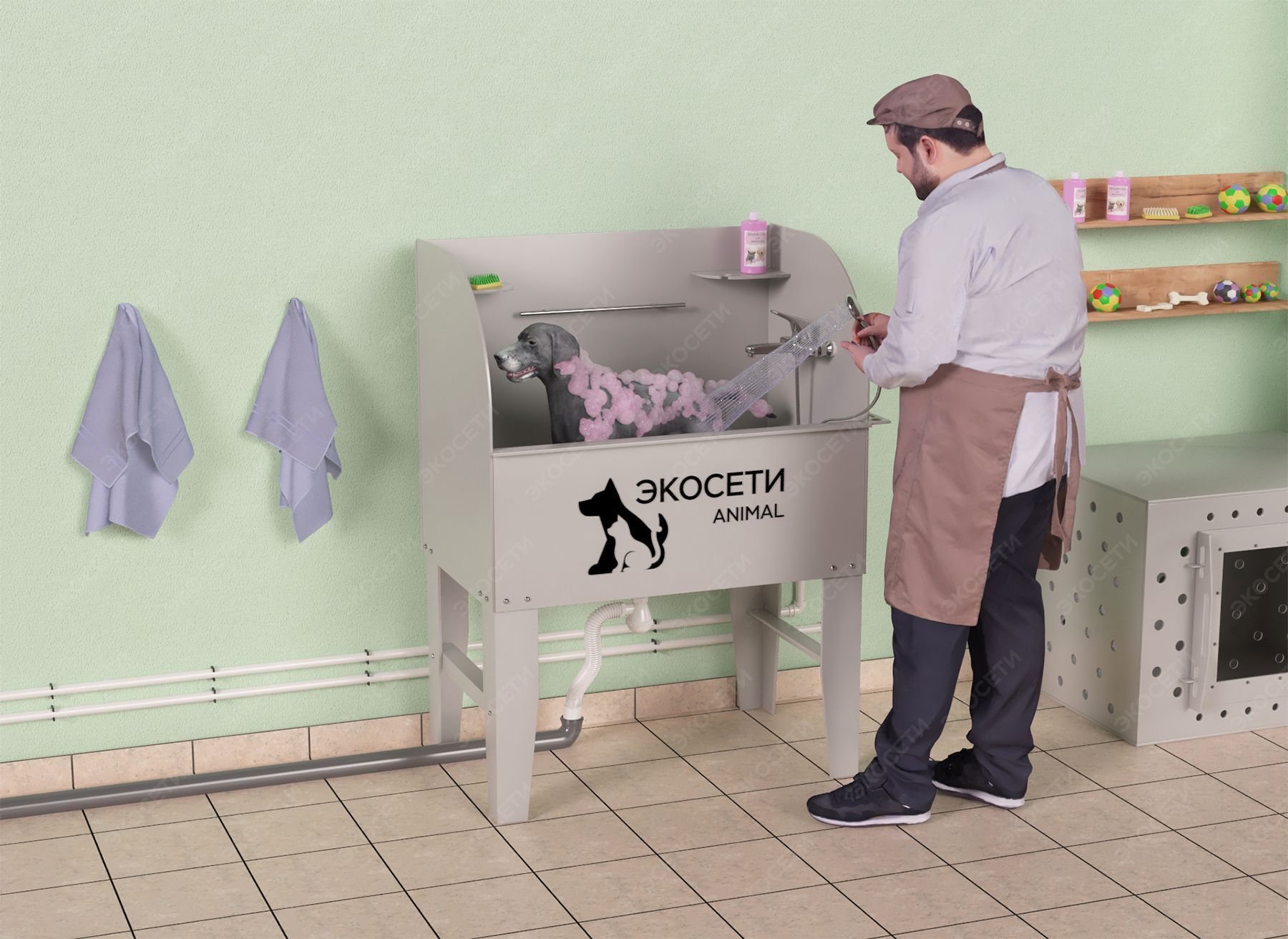Мойка для животных Экосети 4.2 Фото