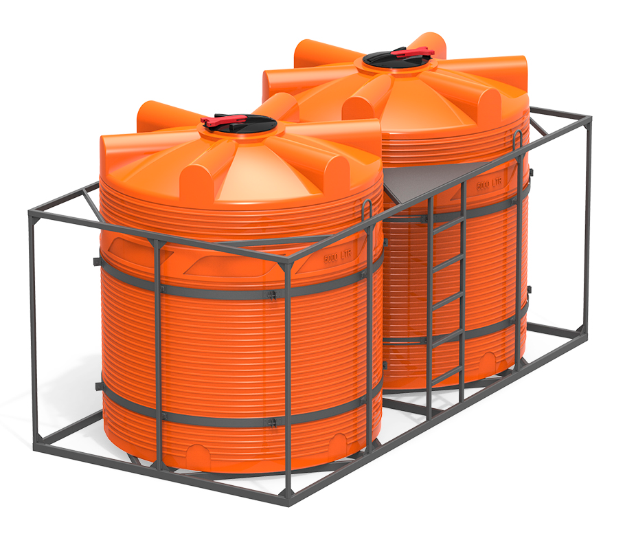 Кассета двойная с емкостями V 10000 КАС Фото