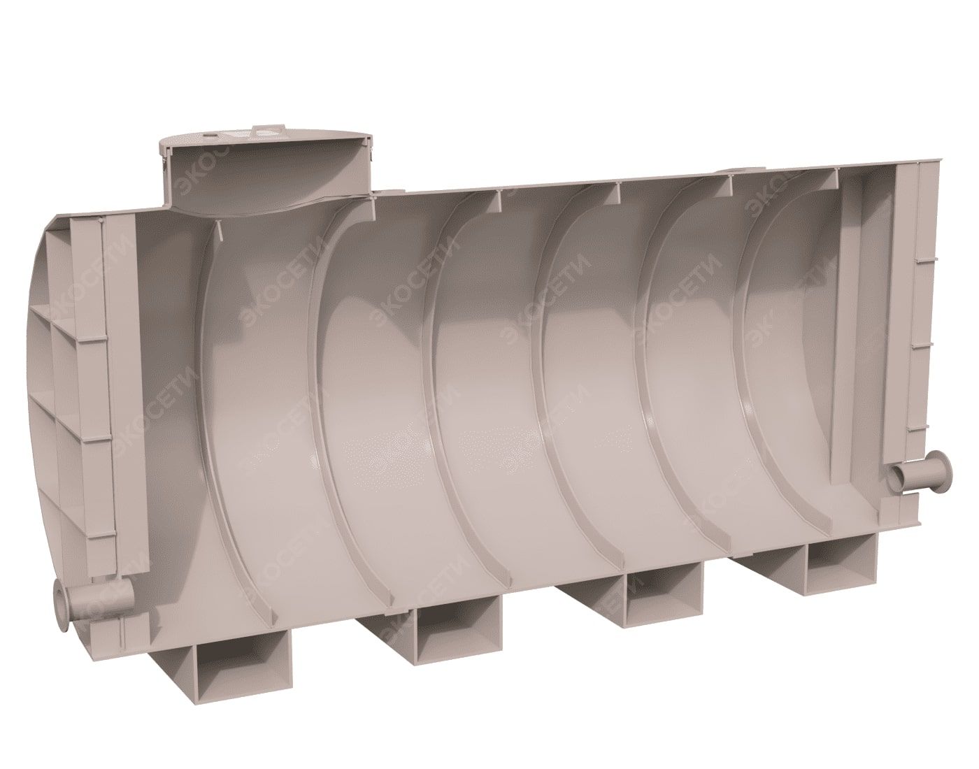 Емкость горизонтальная Экосети ГНЕ-8 Фото