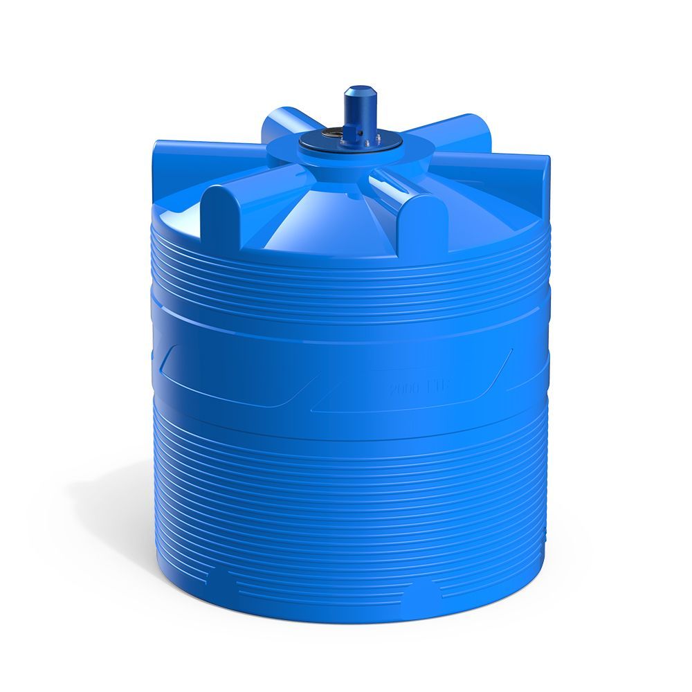 Емкость V 2000 литров с пропеллерной мешалкой Фото