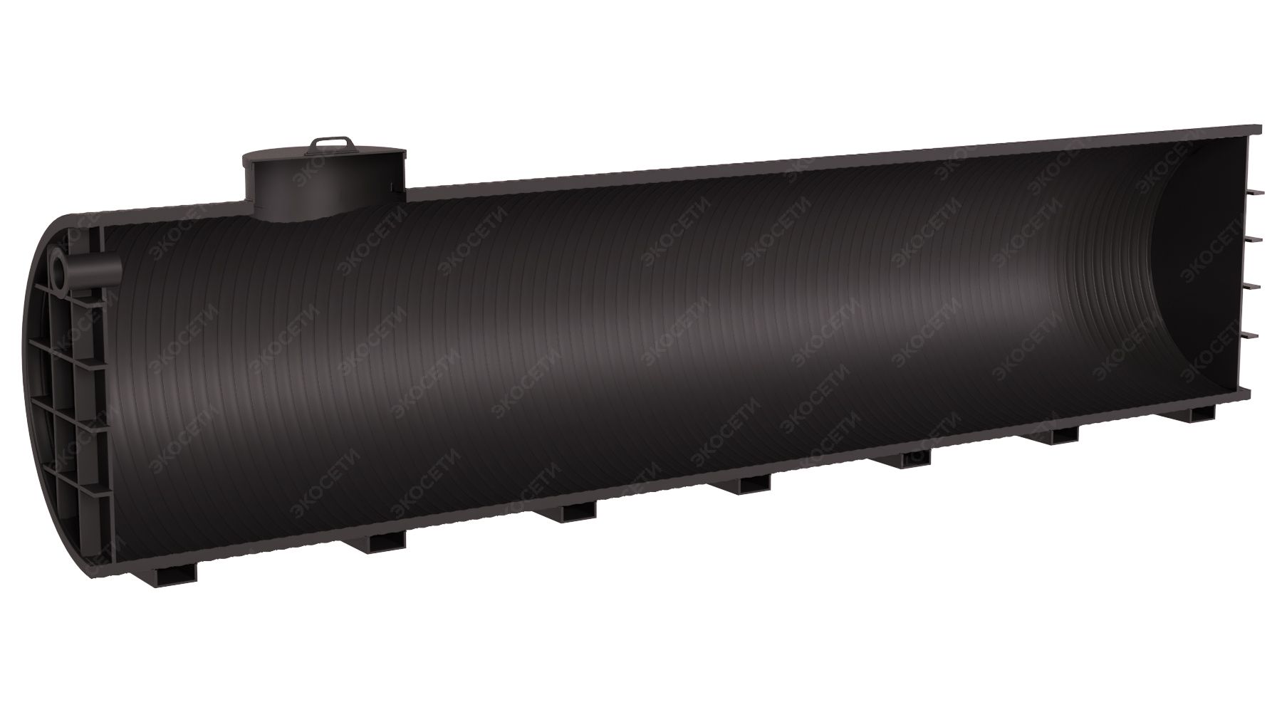 Емкость горизонтальная Экосети ГПЕ-65 Фото