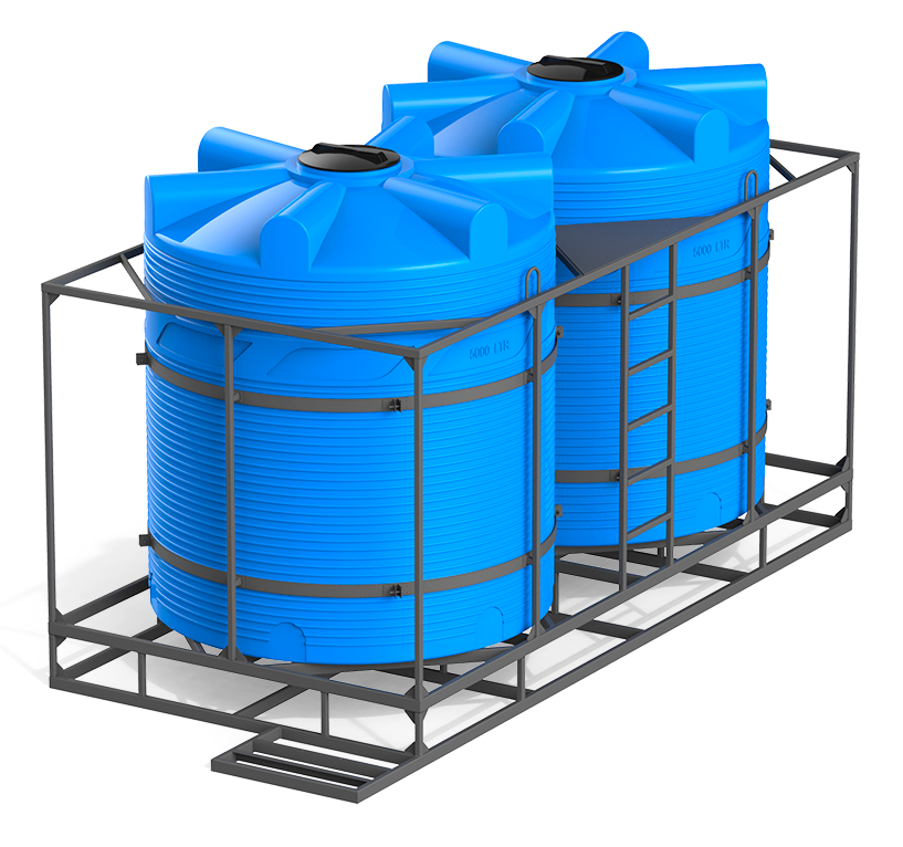 Кассета с полным сливом двойная с емкостями V 10000 Стандарт Фото