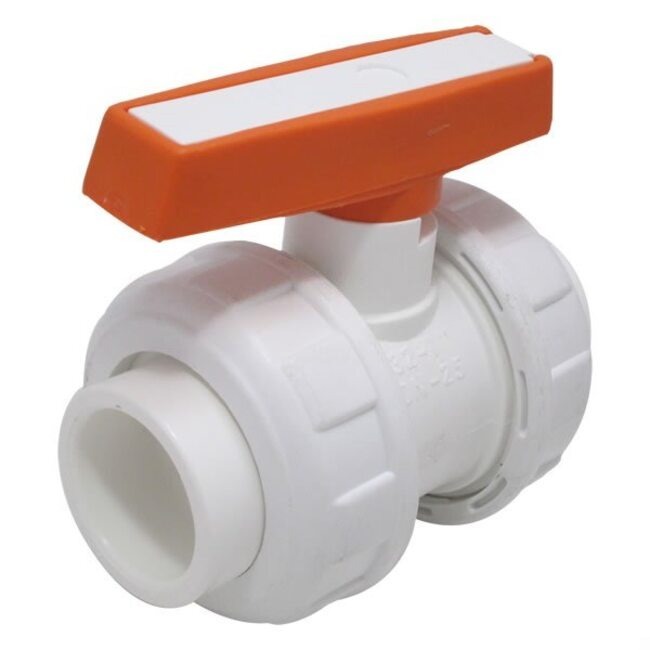 Уценка. Кран шаровой ПП 50х1 1/2" ВР для агрессивных сред Фото