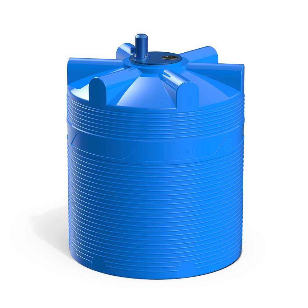 Емкость V 3000 литров с пропеллерной мешалкой Фото