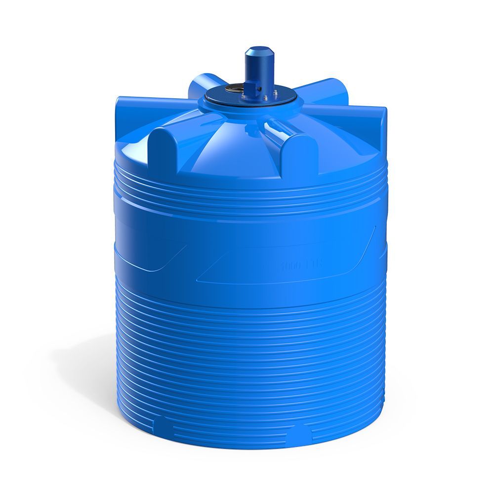 Емкость V 1000 литров с пропеллерной мешалкой Фото