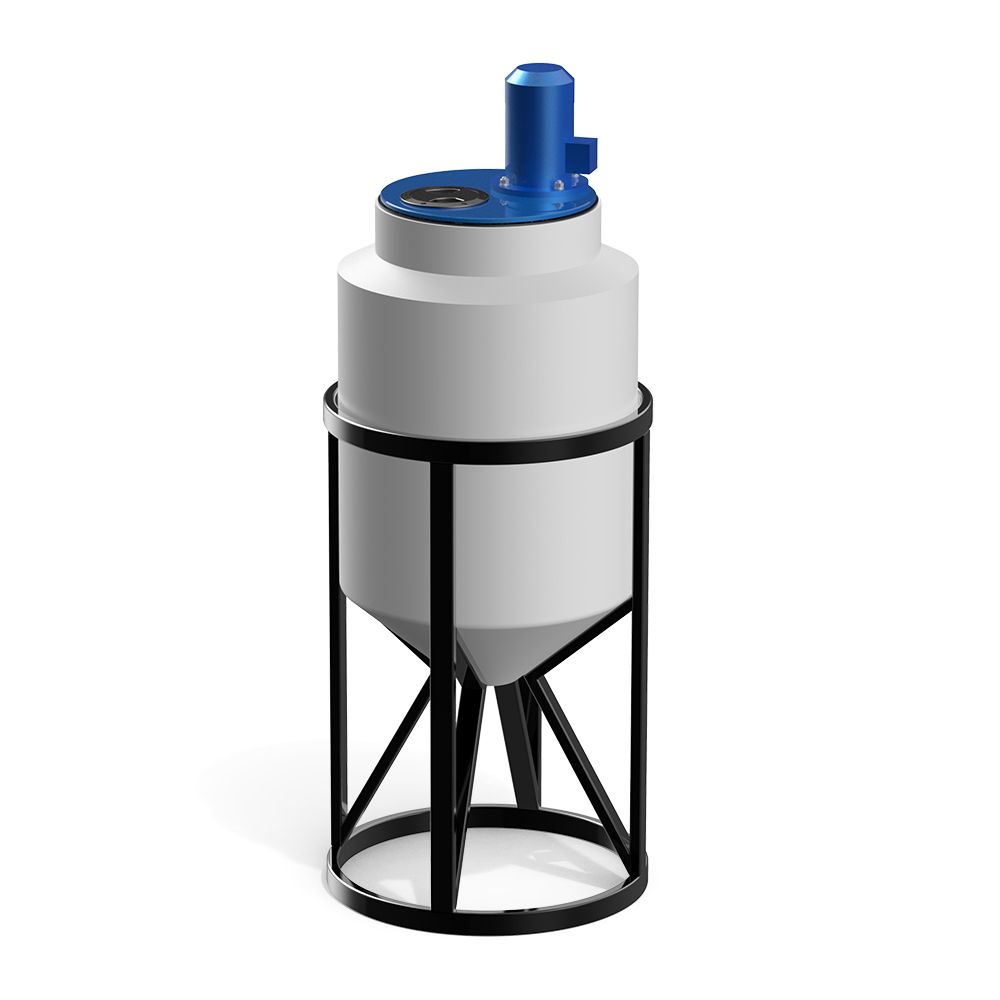 Емкость K 100 литров с пропеллерной мешалкой Фото