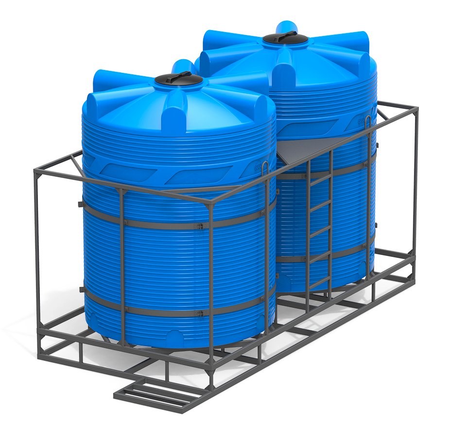 Кассета с полным сливом двойная с емкостями V 12000 Стандарт Фото