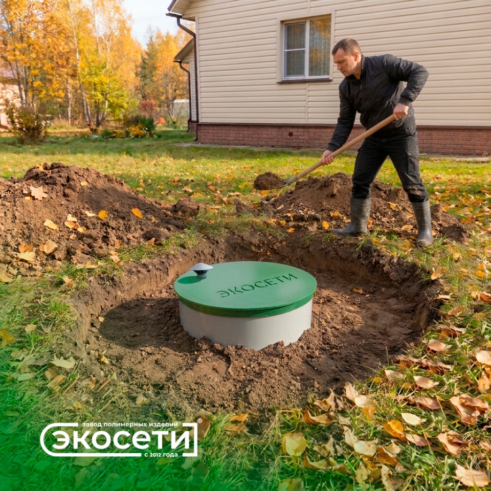 Ставите станцию очистки сами? Главная ошибка - засыпать её пустой