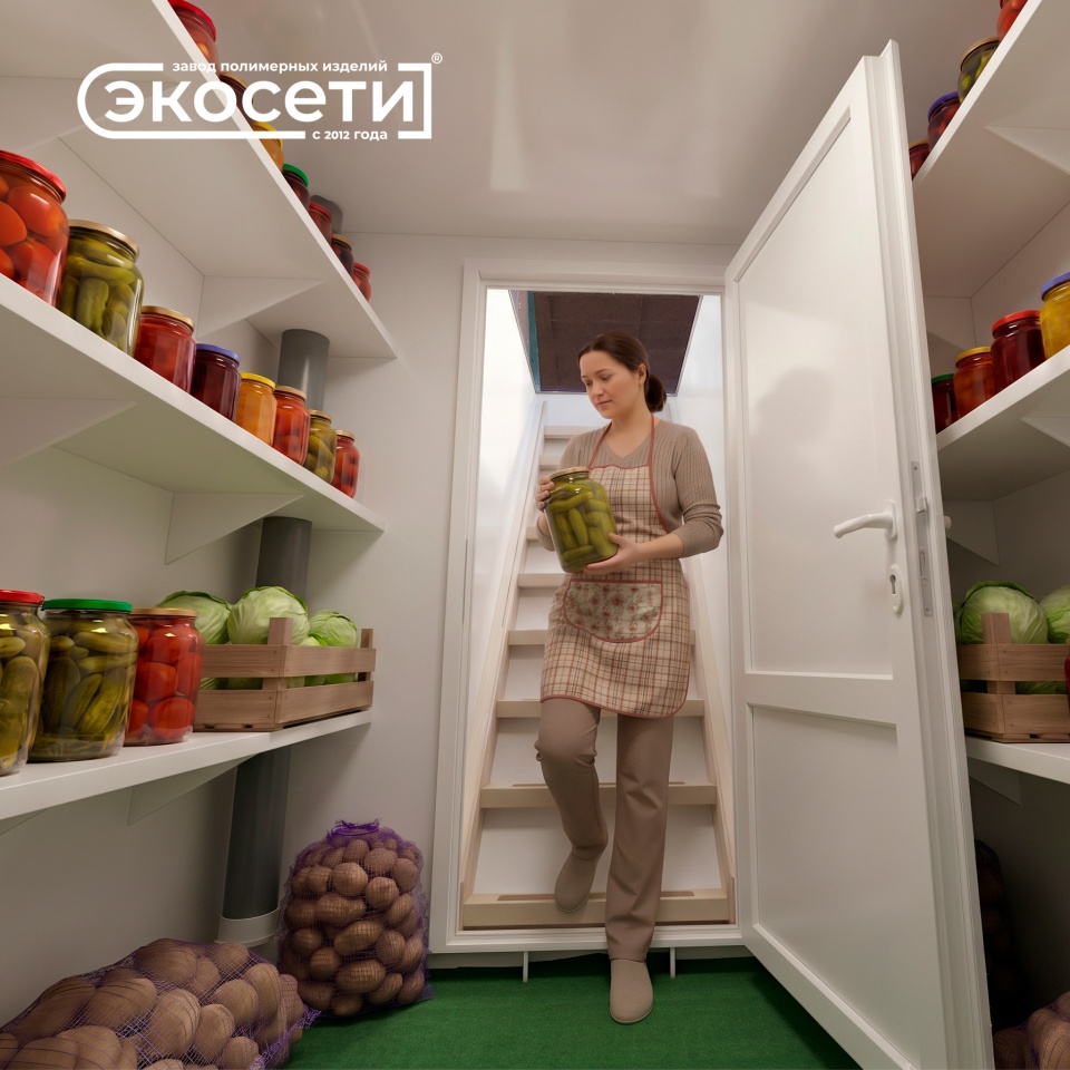 Погреб БВ1 с дверью внутри: кому подходит