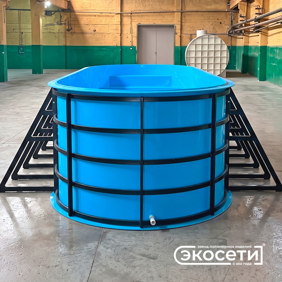 Наземный бассейн «Экосети» 6х2,4х1,5 м: разбор конструкции