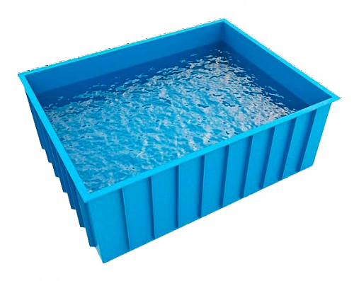 Прямоугольный пластиковый бассейн (2,5х2х2)