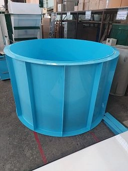 Чаша бассейна круглая 2400×1500 мм