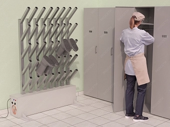 Модуль для сушки обуви Экосети INOX 20 УФ Фото-3