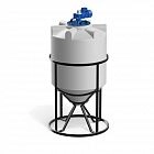 Емкость K 500 литров с лопастной мешалкой