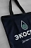 Шоппер с принтом "Экосети" и карманом Фото