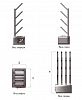 Модуль для сушки обуви Ecoseti Stal Н-8