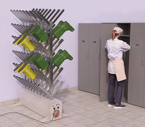 Модуль для сушки обуви Экосети INOX 54 УФ Фото - 3