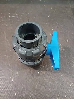 Уценка. Кран шаровой ПВХ 50х1 1/2" ВР для агрессивных сред-3