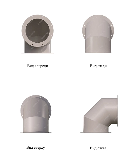 Отвод Экосети Tap F1000-90 Фото - 2