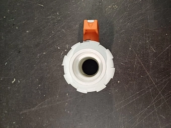 Уценка. Кран шаровой ПП 50х1 1/2" ВР для агрессивных сред-2