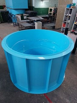 Чаша для бассейна круглая 2000×1200 мм