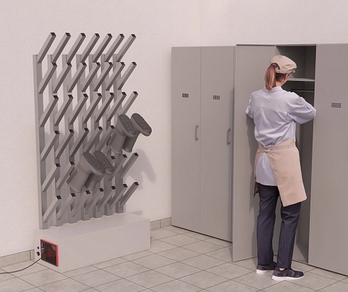 Модуль для сушки обуви Экосети INOX 21 Фото - 3