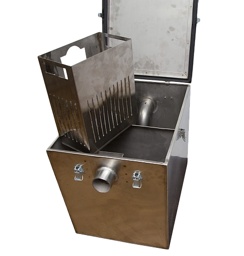 Уценка. Жироуловитель Экосети ОВ 0,5-25 Сталь (зав.№48656) Фото - 1